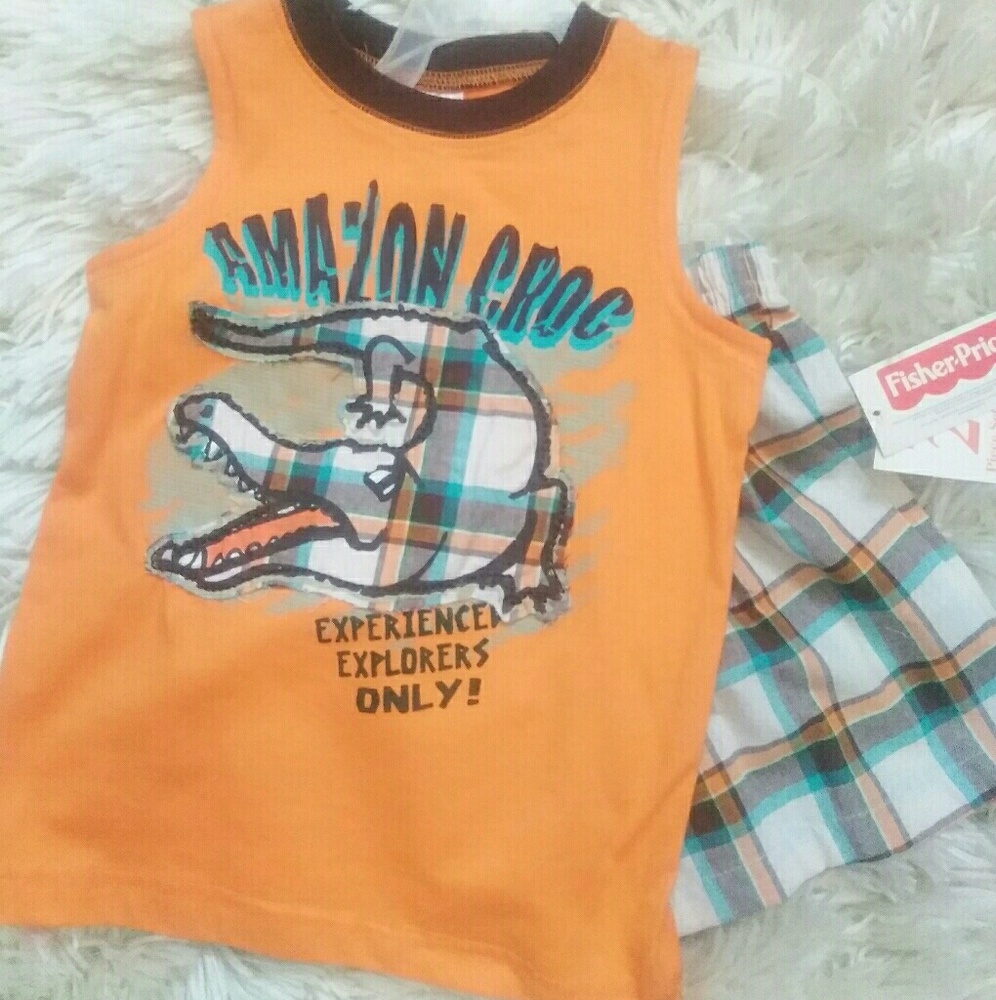 BUNDLE! 2 Boys Matching Outfits NWT